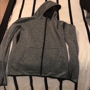 grey nike jacket (large)